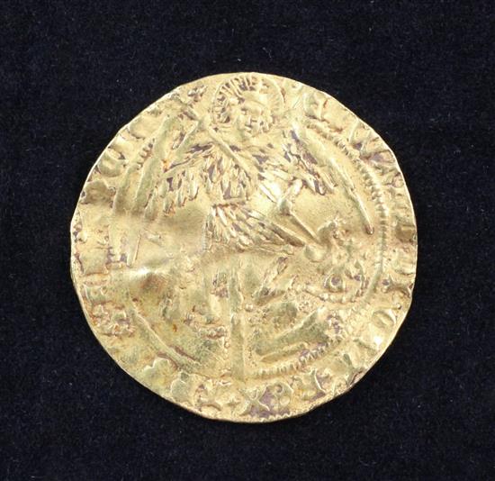 An Edward IV, Second Reign [1471-1483] Gold Angel, MM Annulet